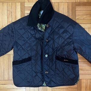 Barbour x House of Hackney quilted jacket. Reversible